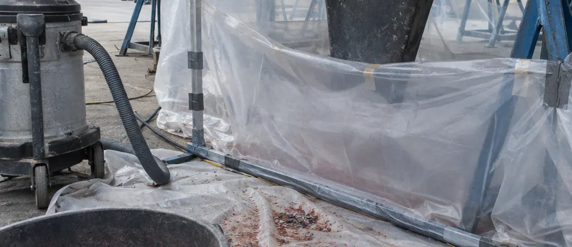 Image showing dust containment
