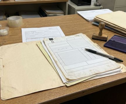 Image showing customs document