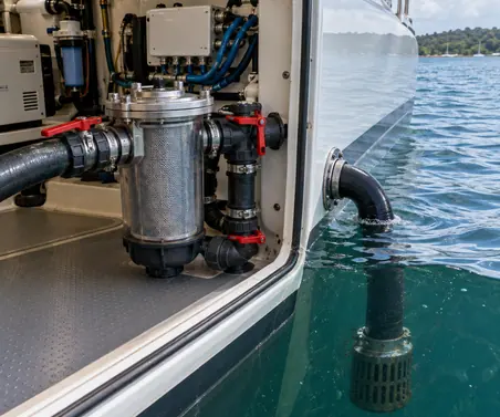 Image showing seawater intake isolation